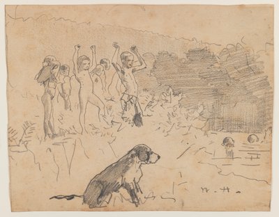 The Swimming Hole by Winslow Homer